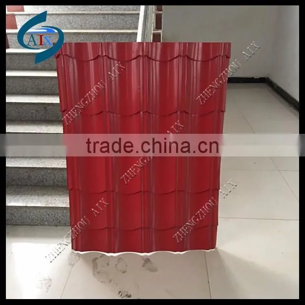 colored steel sheet roll forming machine