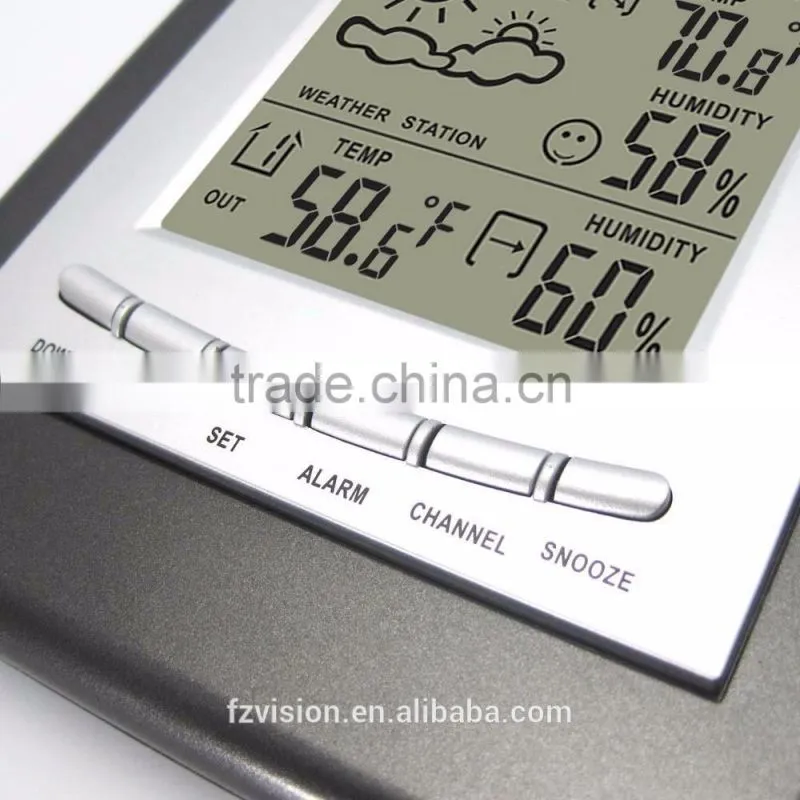 wireless weather station professional /Weather Station with 2 Transmitter