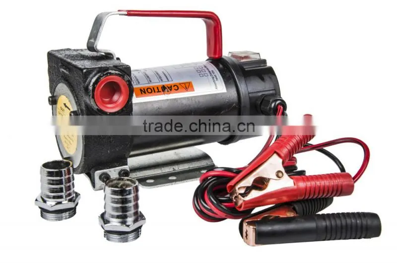 DC 12v/24v 43PSI 40L/Min electric fuel oil transfer pump/155Wself-priming pump