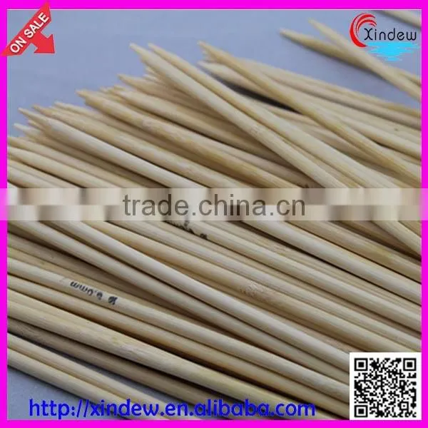 35 cm carbonized bamboo knitting needle in OPP bag