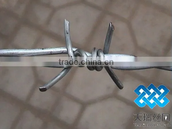 High quality different types of galvanized barbed wire