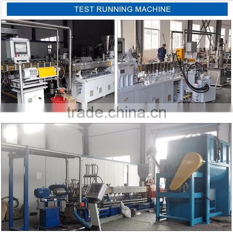 Haisi hot melt elastomer adhesive granulating machine TPU TPV TPR TPO EVA extrusion eva extrusion line