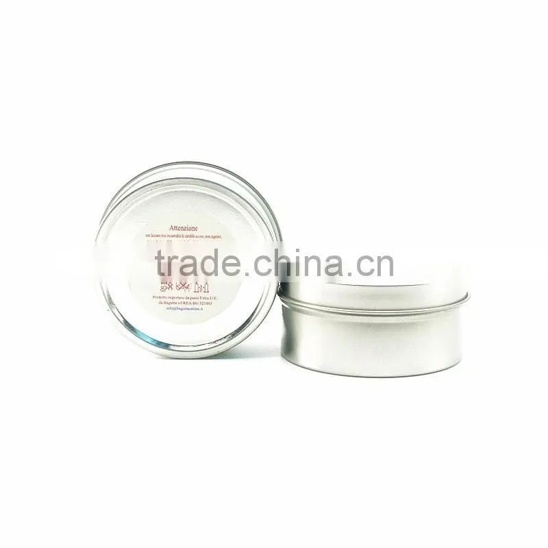 scented wood wick soy candle in tin jar,home decoration,scented candle