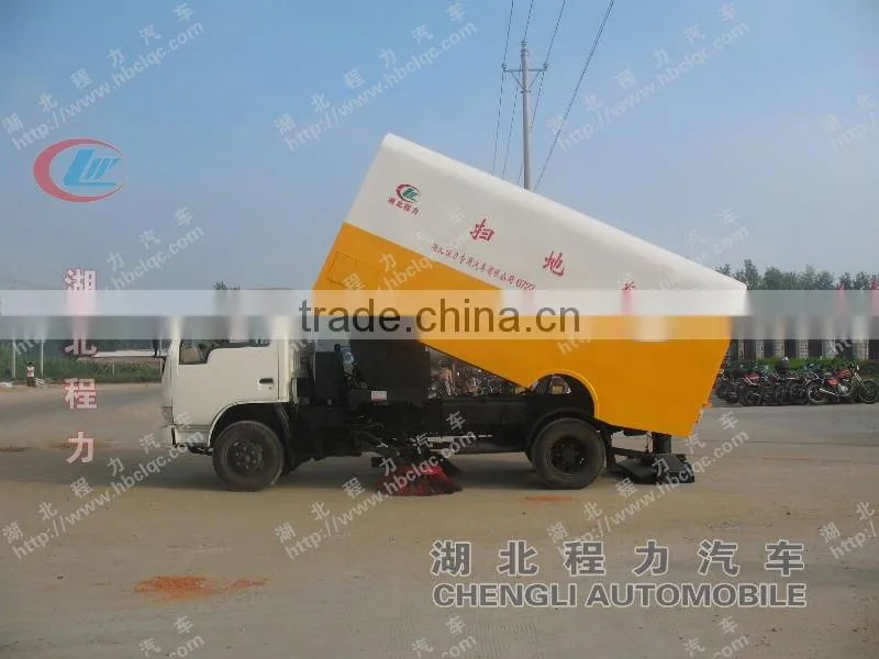 Dongfeng 4*2 street sanitary sweeper truck