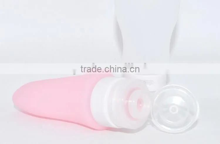 silicone travel cosmetic bottle set with a sucker on the item MP4402