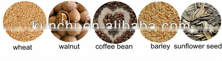 Good quality longlife nut roasting machine/ nut roaster for peanuts/ walnut/ sesame/ almand/ chestnut etc.with best price