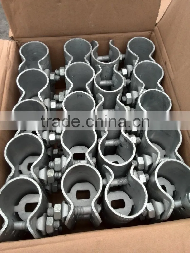 hot dipped galvanized double coupler