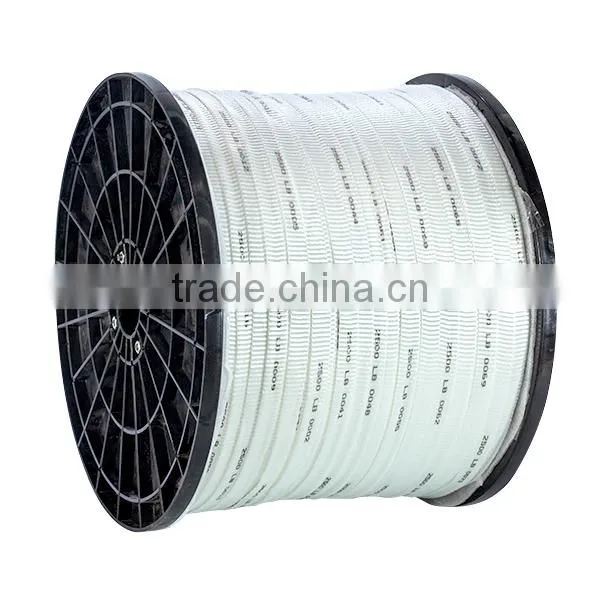 white polyester cord strap with Strap Buckles