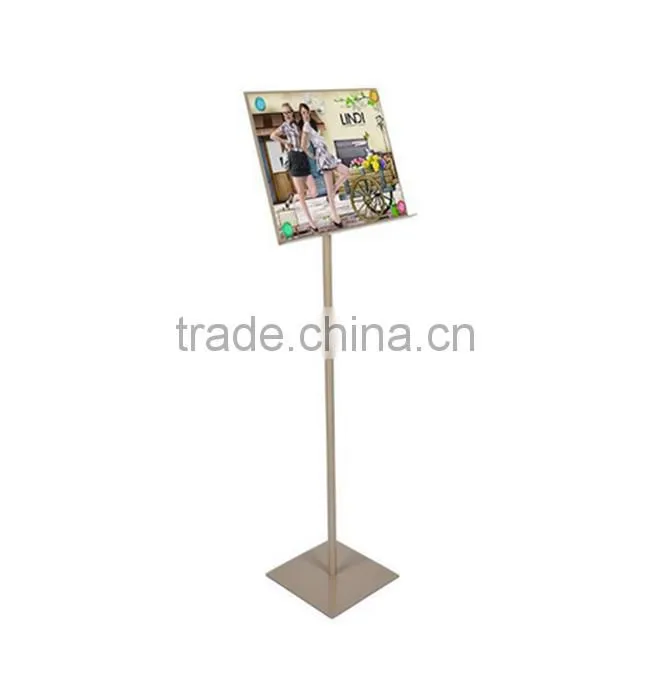 Boost Your Sale!!! Free Standing Outdoor Metal Poster Display Rack