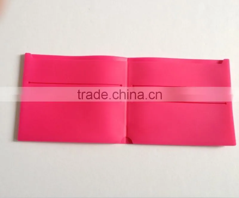 Fashion Silica gel Card Bag Silicone Wallet