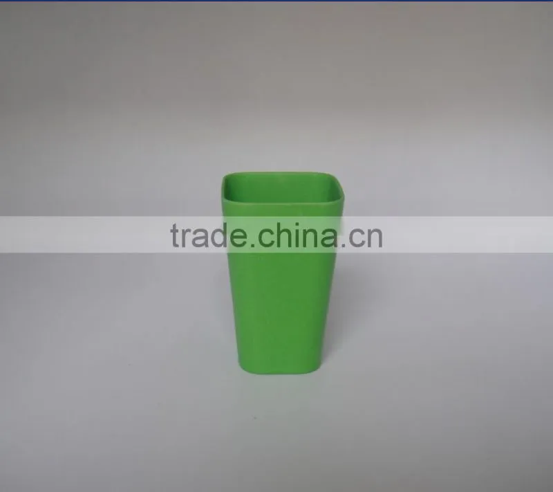 bio bamboo fibre square shaped mugs