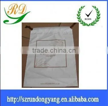 CPE Clothing small fabric drawstring bag