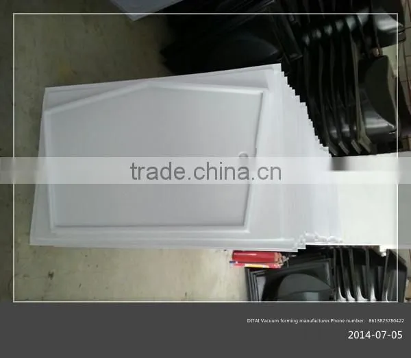 vacuum forming plastic portable promotor display stand