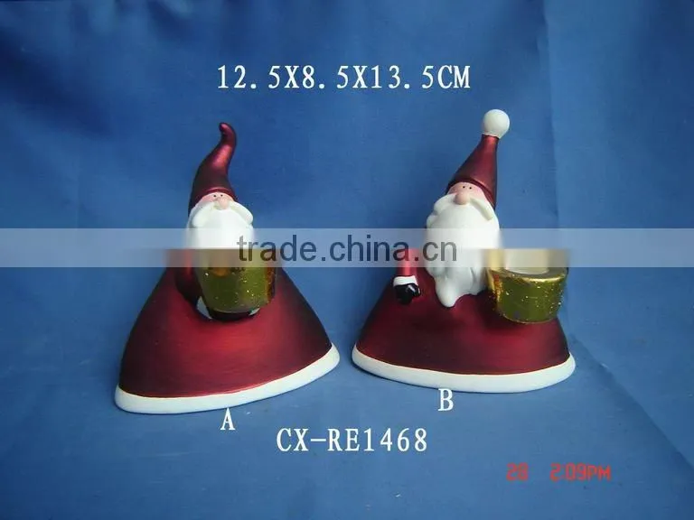 polyresin snowman figurine;realistic large polyresin figurine