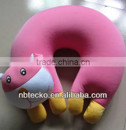 Animal shape microbeads neck pillow// Dog shape neck pillow