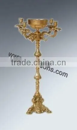 Candle holders nickel plated candelabras sale