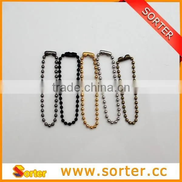 stainless steel dog tag chain for dog chain necklace