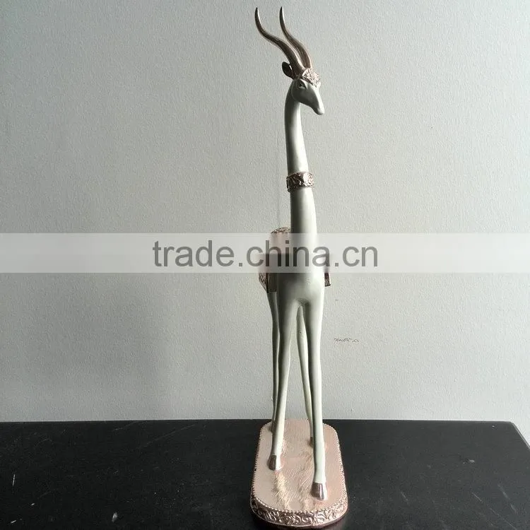 Resin reindeer figurine