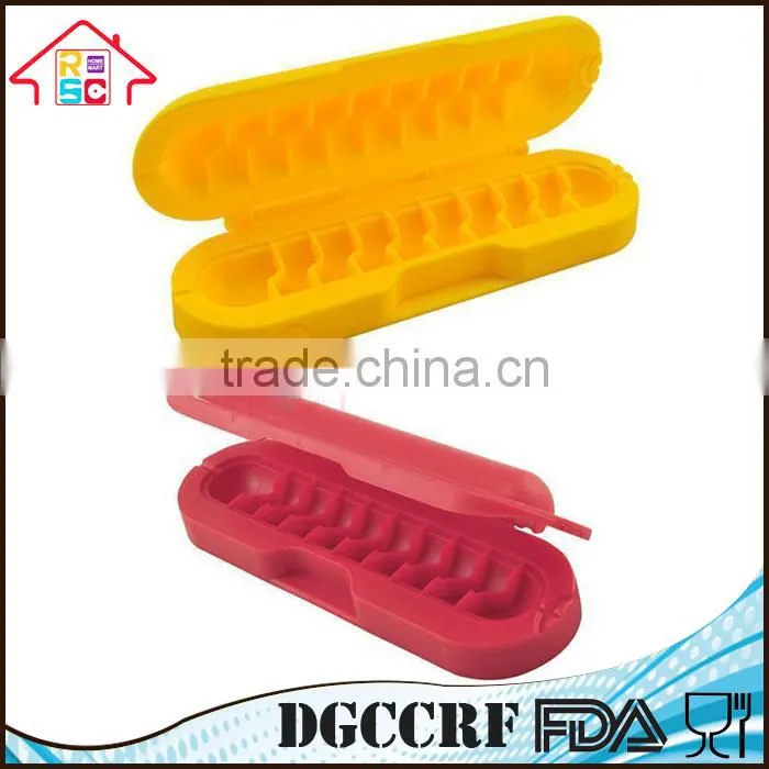 2 Plastic Hot Sell Spiral Hot Dog Slicers BBQ Grilling Sausage Cutters Kitchen Cook Tool