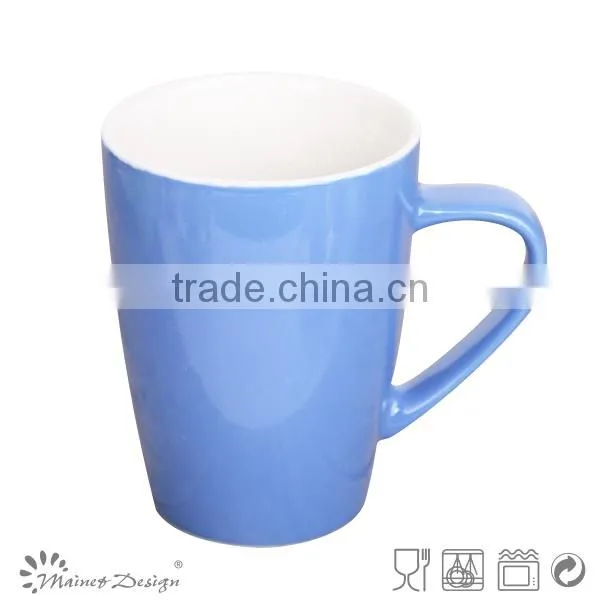 With two tone colour mugs in-stock,wholesale stoneware