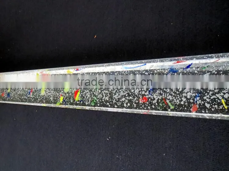 Green Rose Interior Decoration Pillar