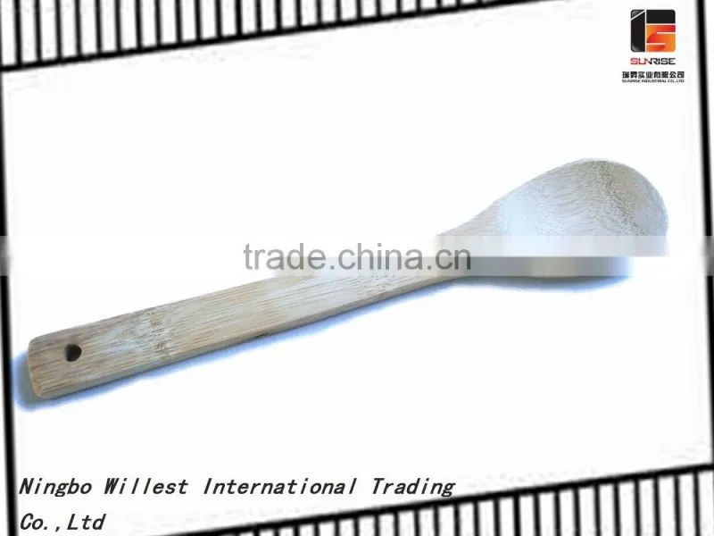 Big size rice bamboo spoon