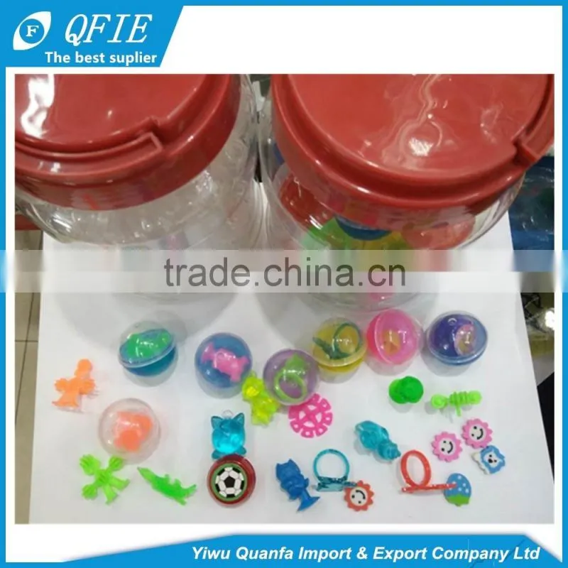 Wholesale cheap 5.8cm 6.5cm 10cm empty plastic mini capsule egg for coin operated machine