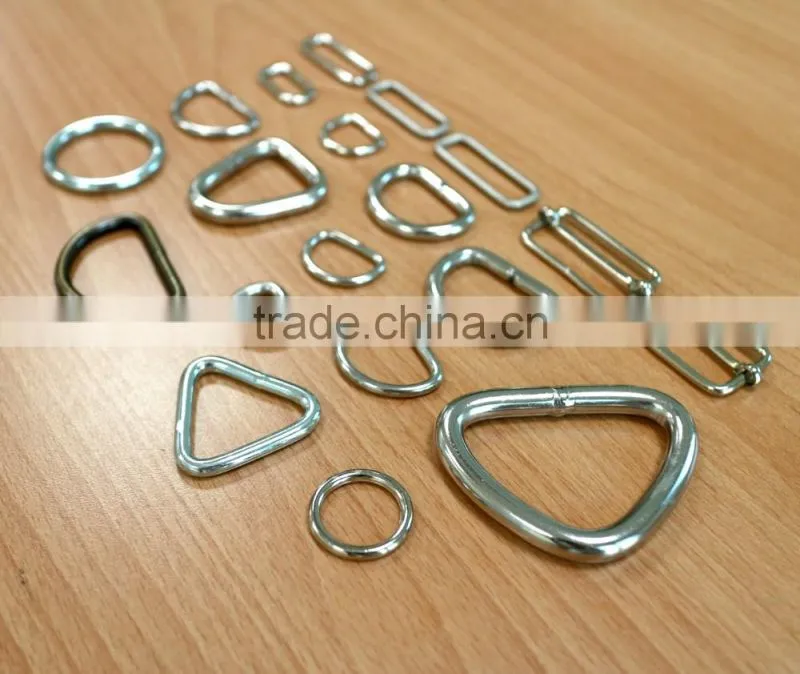 High Quality 1-1/2" Flip Top Garment cloth Metal Stamping Steel Military buckle Electro Black, witth Tip
