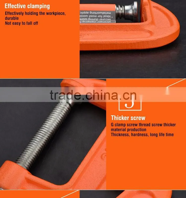 Professional 3" Alloy Steel G Clamp
