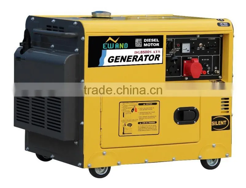 186FA diesel engine 5KW Air-cooled Electric diesel power generator