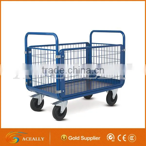 Wire Mesh Trolley Platform Trolley