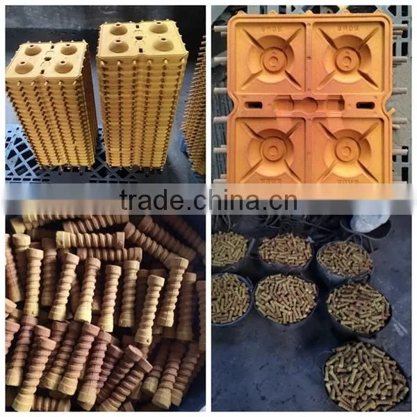 Three anchor wing nut casting nut for formwork system