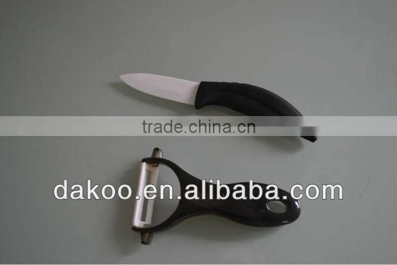 3"+Peeler Sharp Kitchen Ceramic Cutlery Knives