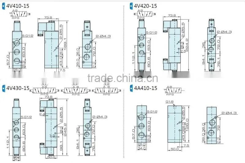 4V400 series swing check valve with high quality