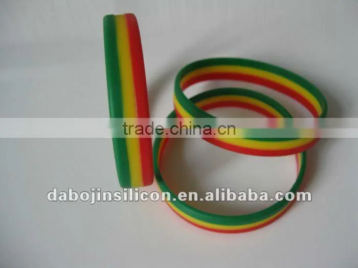 Ghana flag silicone hand bands national day souvenirs