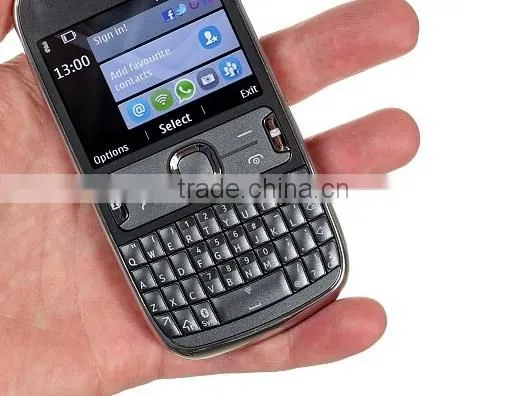 gsm mobile phone with 3 mega pixel camera and bluetooth GPS stock available
