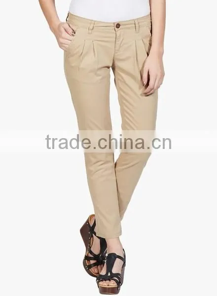 new design pants,new model pants,women twill pants for custom