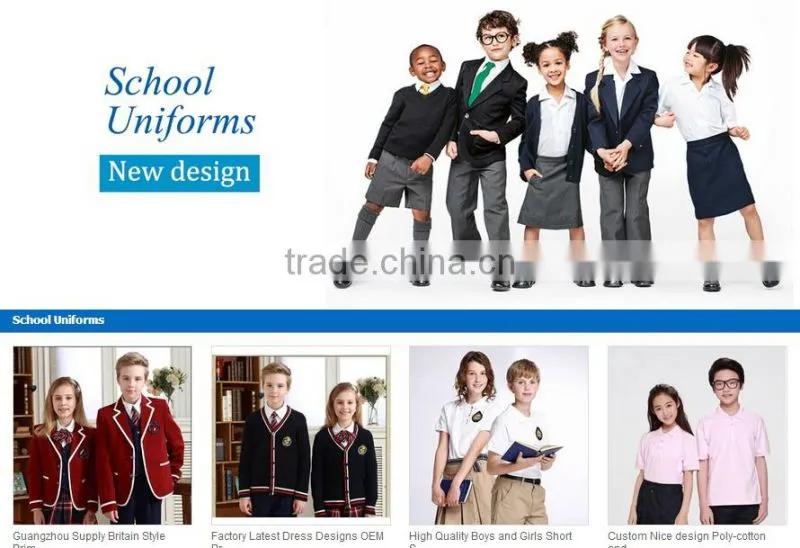 Juqian China uniform manufacturer custom-made stylish red autumn summer kindergarten school uniform