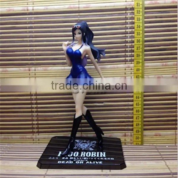 Hot Japanese Anime figure One Piece Robin figure 17cm One Piece 2 years later version action figure