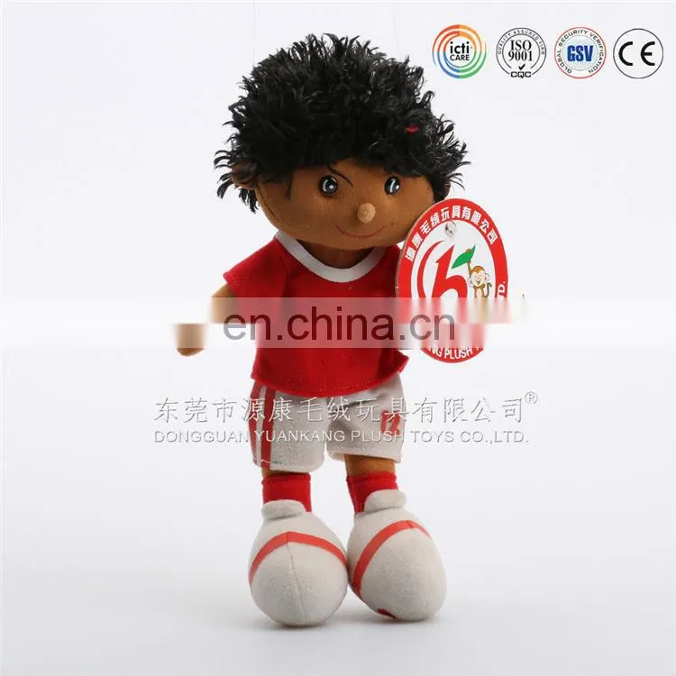 Custom stuffed doll plush human doll soft plush doll