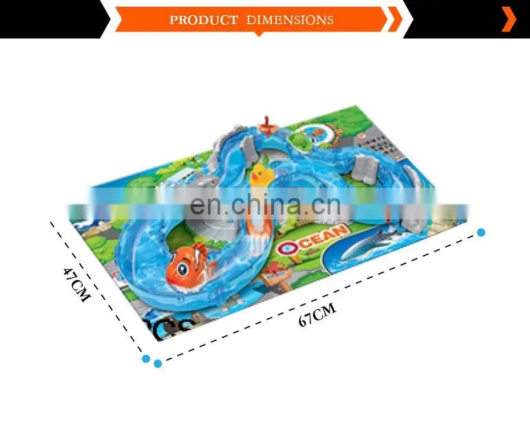 most popular products toys fun ocean track park fishing game toy for children