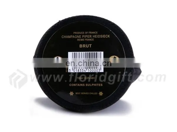Portable single Insulation neoprene beer bottle sleeve China Factory