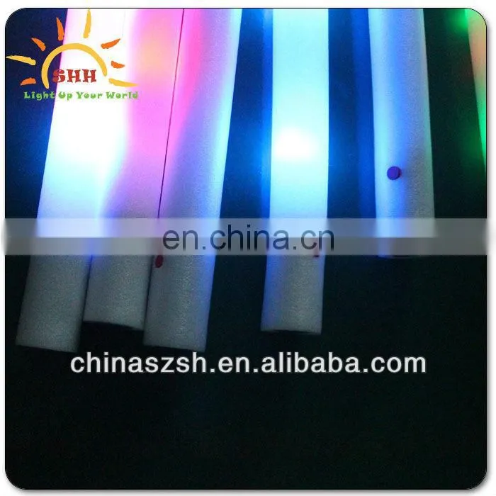 LED Long Flashing Kids Swimming Pool Foam Noodle Sticks Shenzhen