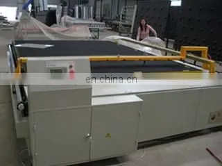 Dubble glass production line machine Vertical dubble glass flat press machine