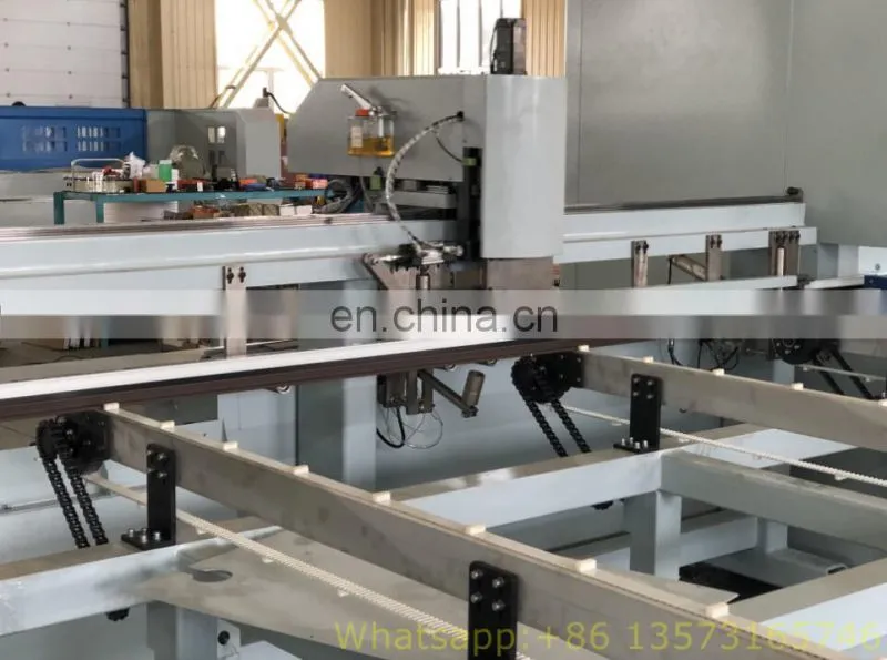 Window door CNC aluminum profile cutting center