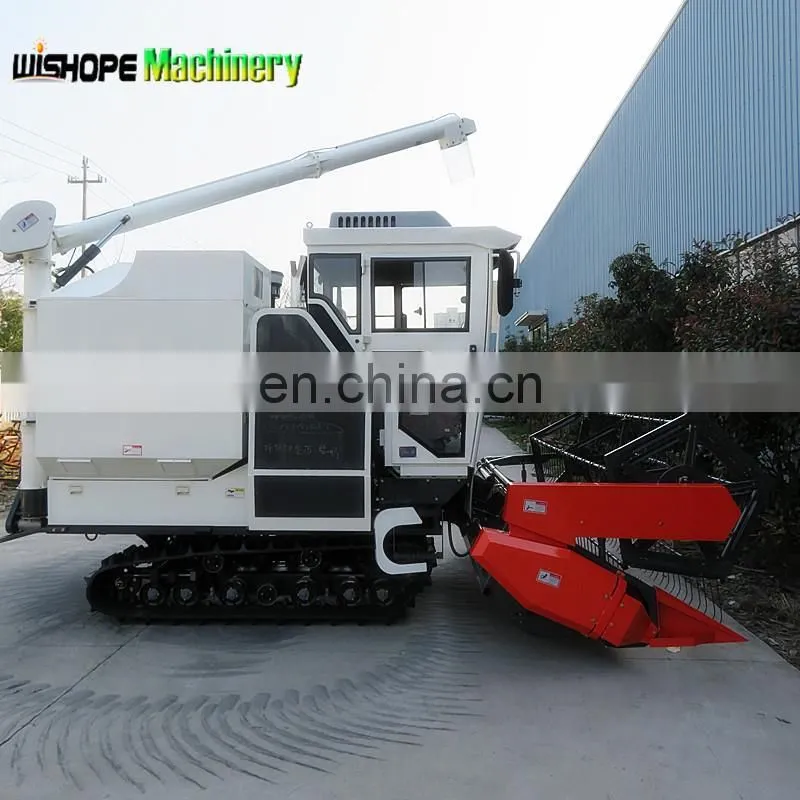 4LZ-4.5 Big Grain Tank Similar Kubota Combine Harvester In Sri Lanka