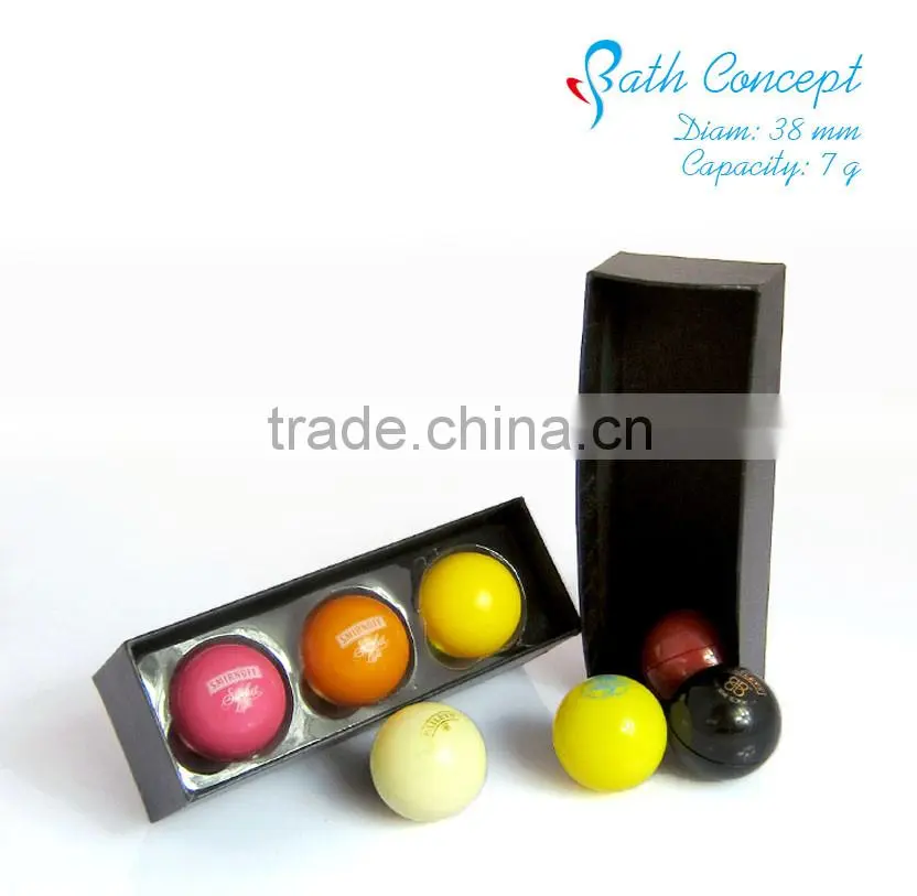 Herbal Ingredient Cute Ball Shape Lip Balm