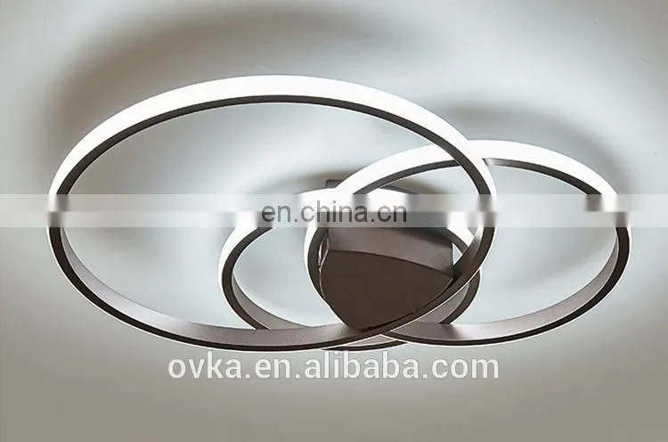 Creative ring ceiling lamp furniture practical lighting