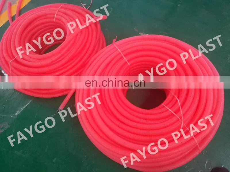 HDPE PVC Plastic Electrical Conduit Corrugated Pipe Machine/ Flexible Soft Hose Tube Making Machine
