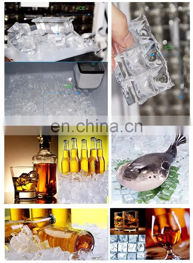 Energy Saving Elegant Appearance Use Home Ice Maker Cube Making Machine Makers